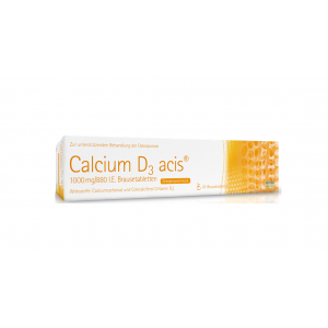 CALCIUM D3 acis 1000 mg/880 I.E. Brausetabletten