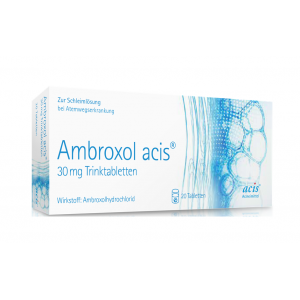 AMBROXOL acis 30 mg Trinktabletten