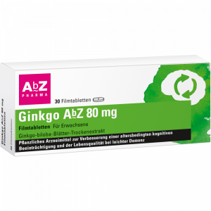 GINKGO AbZ 80 mg Filmtabletten